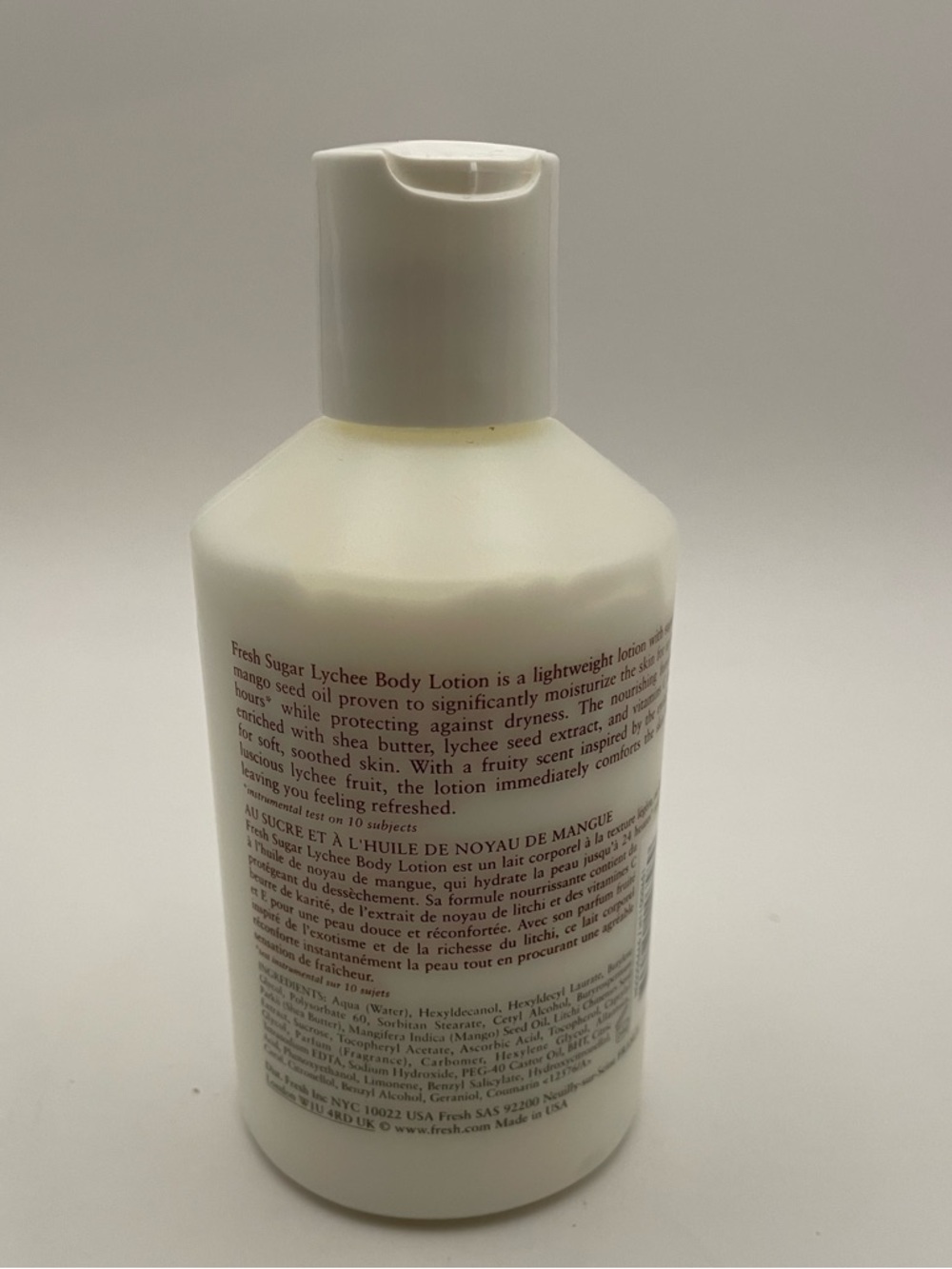 Fresh Sugar Lychee Body Lotion NEW 10 oz - Picture 3 of 4